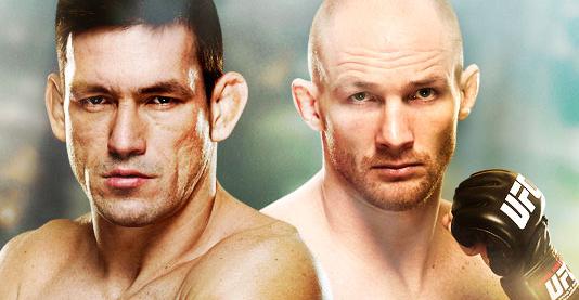 Demian Maia y Ryan LaFlare