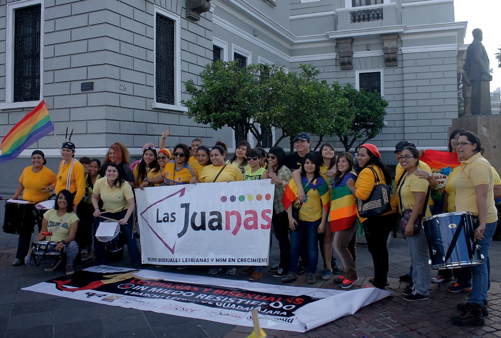 Marchan lesbianas para exigir alerta de género en Jalisco