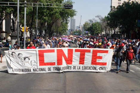 La CNTE acordó realizar un boicot a la elección del 7 de junio en Oaxaca. 