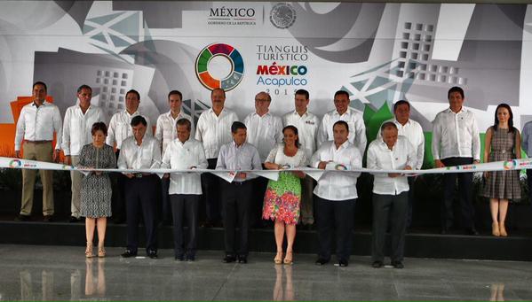 Inauguración de la 40 edición del Tianguis Turístico.