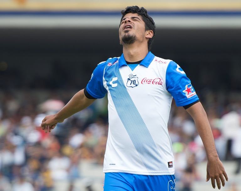 Luis Roble, jugador del Puebla