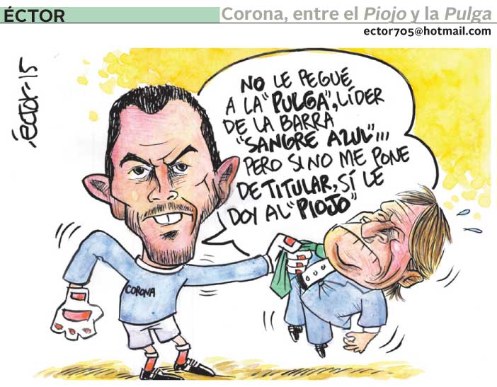 Corona, entre el 'Piojo' y la 'Pulga'