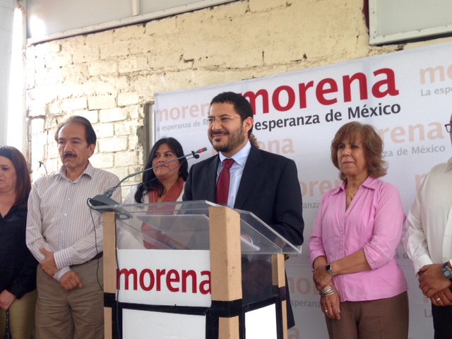 Martí Batres, presidente del CEN de Morena, dijo que han planteado una alianza para cambiar al estado de Guerrero.