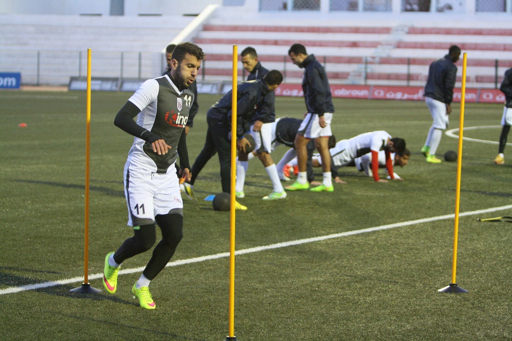 Jugadores del equipo Mogreb Atlético de Tetuán 