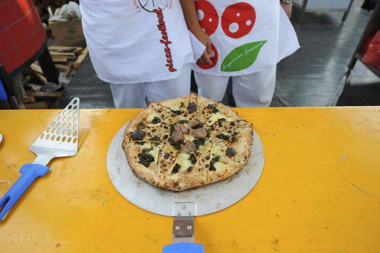 La pizza napolitana es un producto emblemático de la comida italiana.