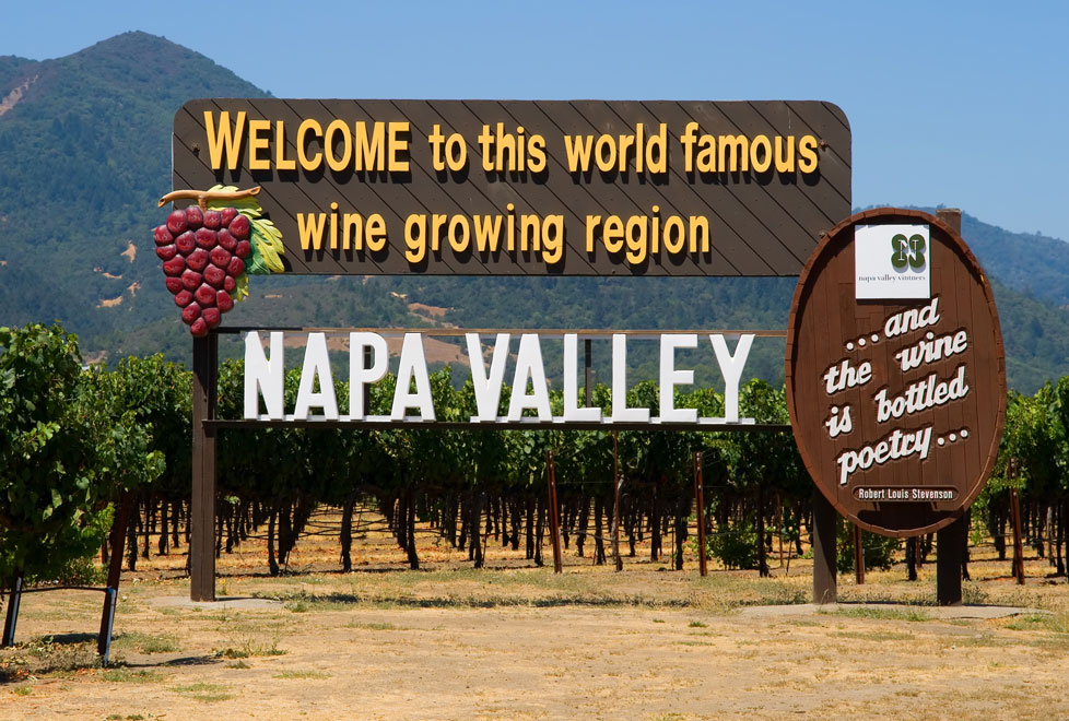 Bienvenidos a Napa Valley