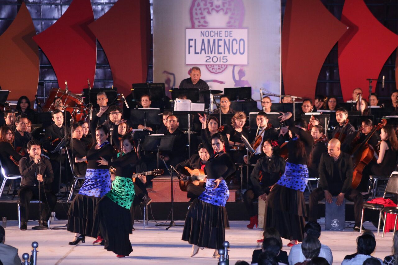 El recital estuvo dedicado a la música española.
