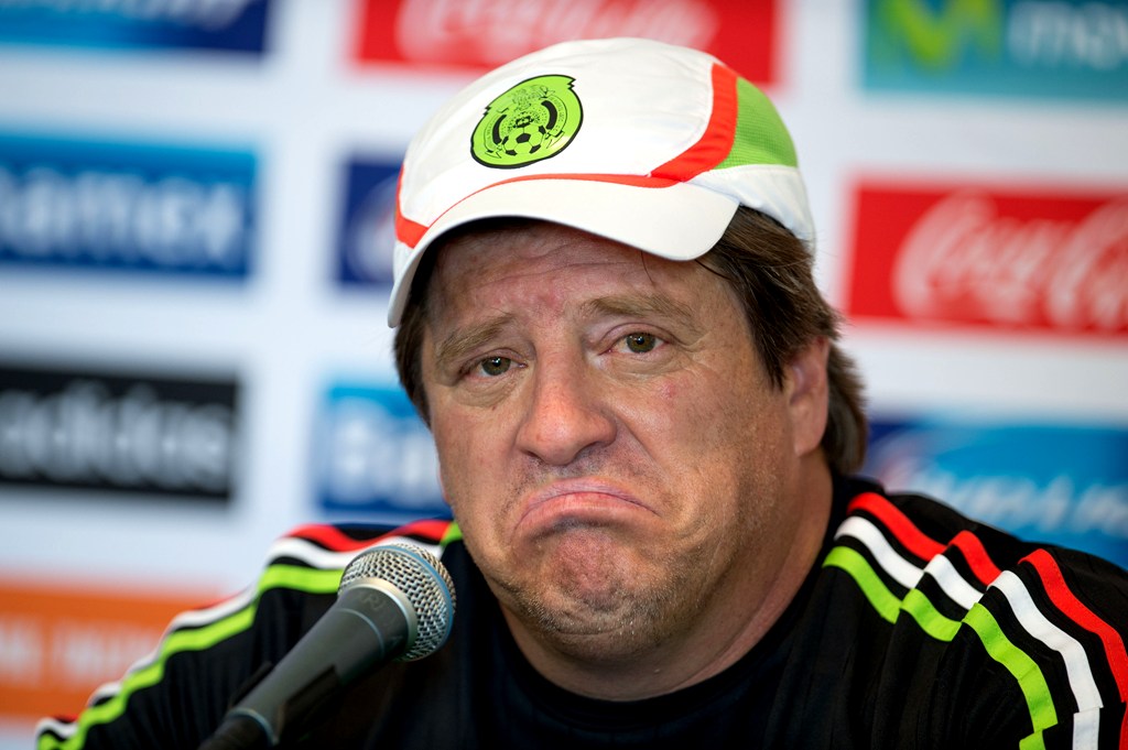 Miguel Herrera en conferencia de prensa 