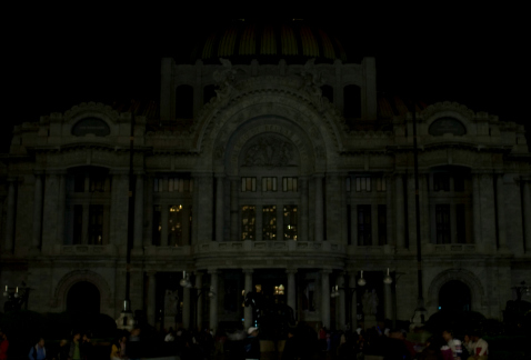El Palacio de Bellas Artes será uno de los edficios que apagarán sus luces este sábado, a las 20:30 horas, con motivo del Día del Planeta.