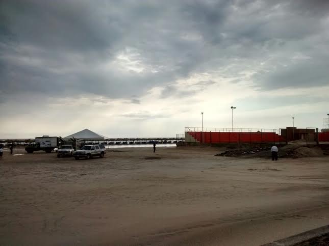 Playa Miramar no registra mucha afluencia al inicio del 'Playazo'.
