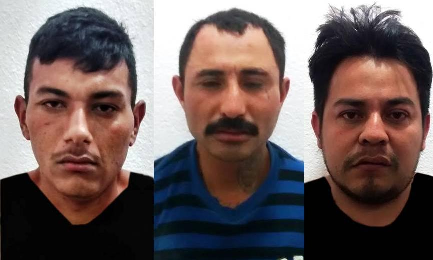 Los tres responsables del homicidio de un policía ministerial.