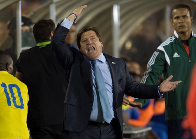 Miguel Herrera, entrenador de la selección mexicana