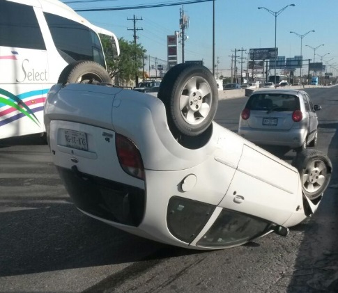 No se reportaron personas lesionadas tras el accidente.