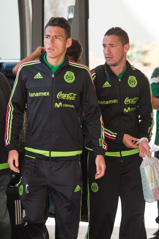 Héctor Moreno a su llegada a Kansas City 