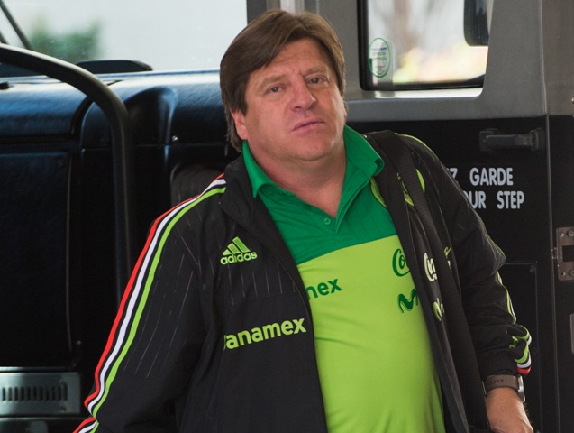 Miguel Herrera, entrenador de la selección mexicana 