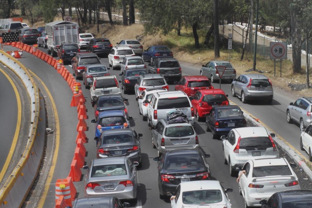 La tarde-noche de hoy entraron 145 paseantes a la Ciudad de México por los 150 que salieron cada minuto.