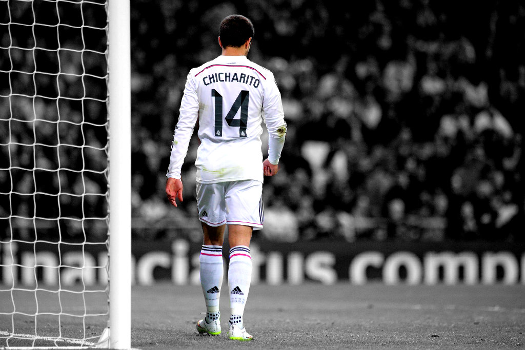 Javier Hernández no ha tenido regularidad desde su llegada al Real Madrid 