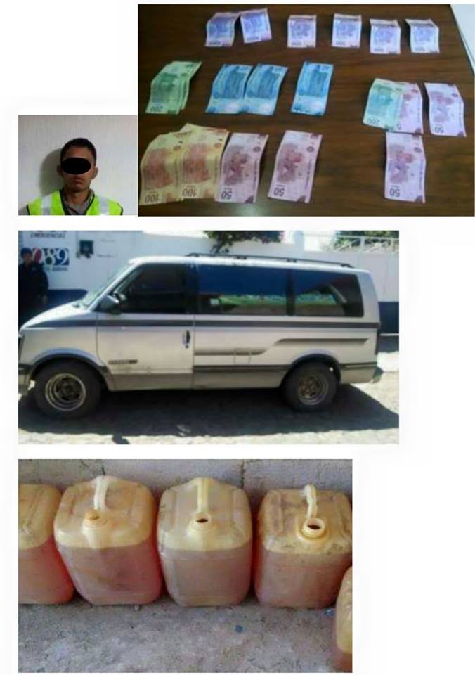 Doce personas fueron detenidas por el robo de combustible