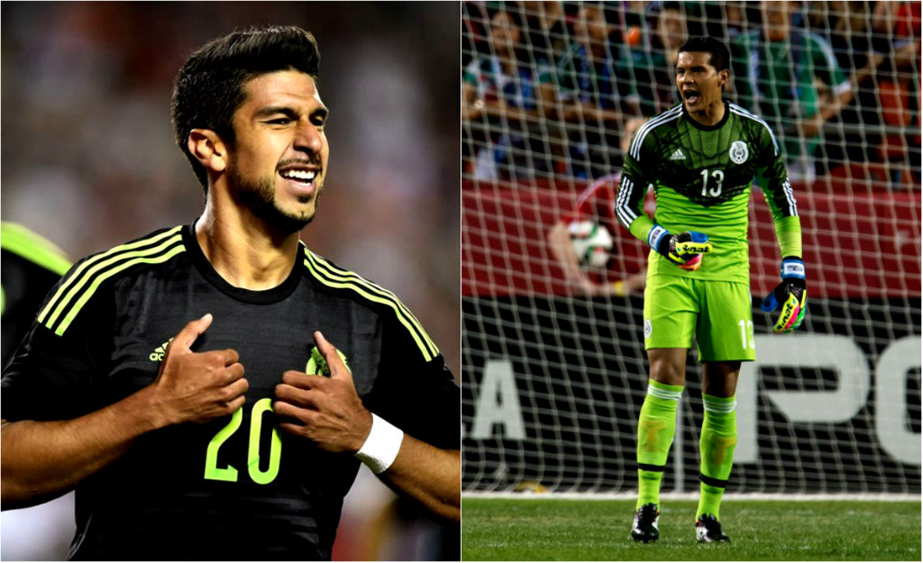 Eduardo Herrera y Melitón Hernández fueron titulares ante Paraguay 