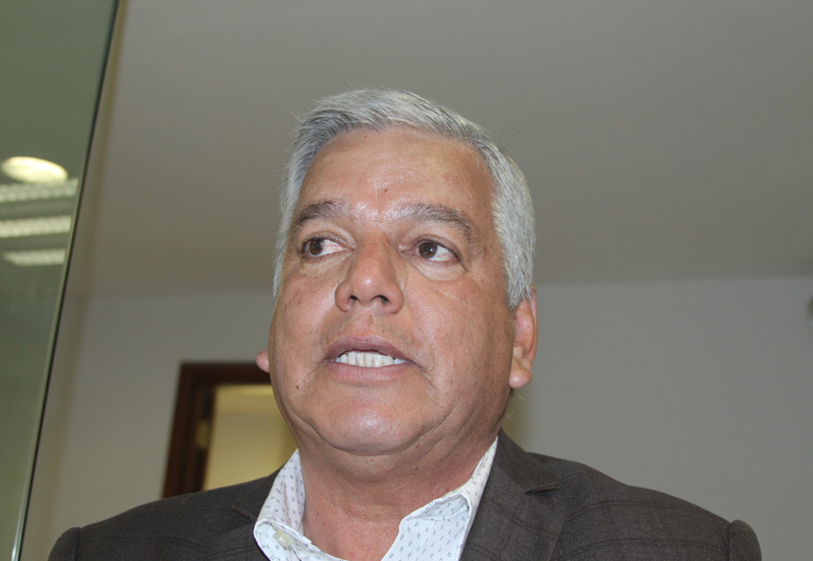 El Director de la CONAFOR, Carlos Galván Tello. 
