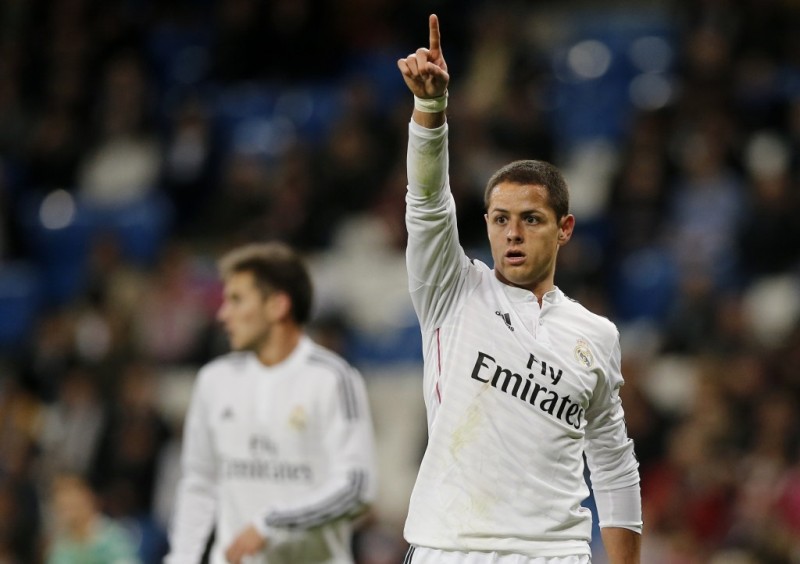 Javier "Chicharito" Hernández, delantero del Real Madrid 