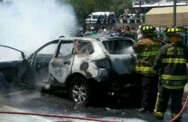 Tras el incendio no se registró algún herido. 
