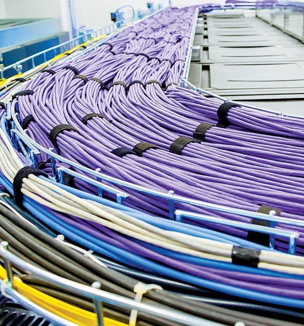 La fibra óptica revolucionó la industria. 