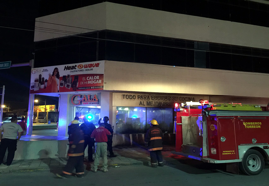 La movilización fue a las 11:30 de la noche. 