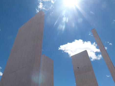 Detalle del Santuario a la gratitud que se encuentra en la localidad de Lagunillas en Ameca.