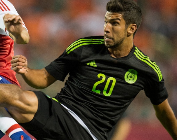 Eduardo Herrera, delantero de la selección mexicana