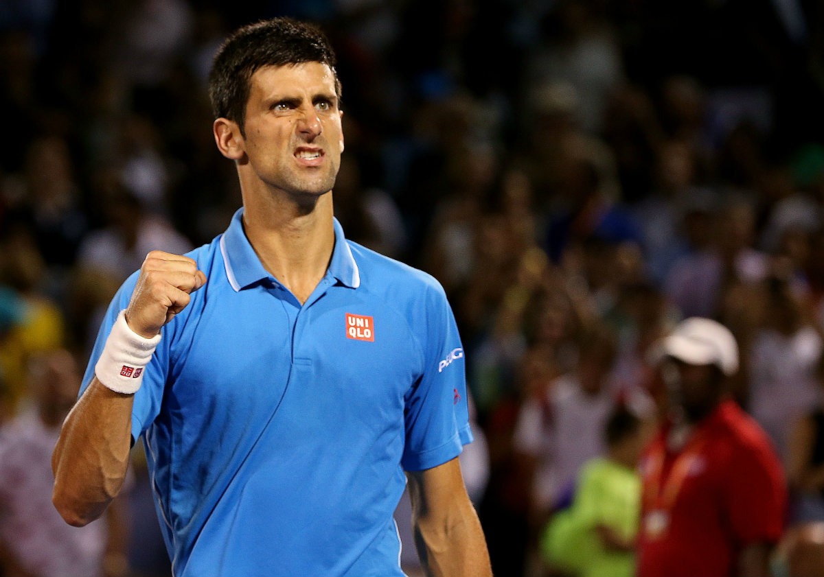 Novak Djokovic, tenista serbio 