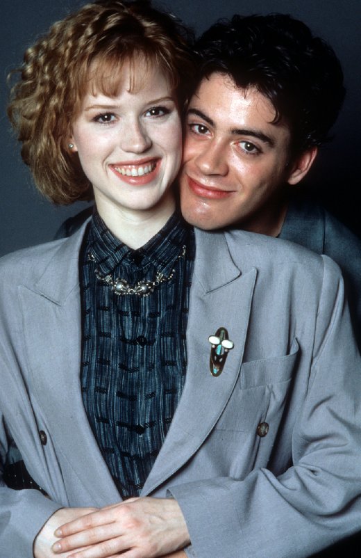 Robert Downey Jr. cautivó a la pantalla chica en 1987 con el programa 'The Pick-up Artist' en compañía de Molly Ringwald.  