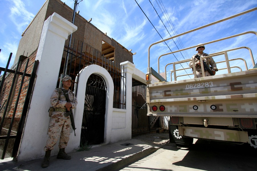 La casa era la fachada de donde construían un túnel clandestino en Tijuana.