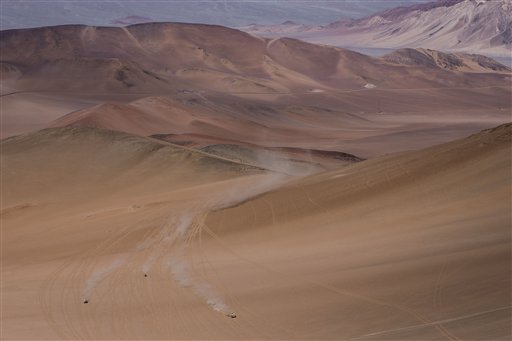 Aquí se desarrolló el Rally Dakar en 2015 