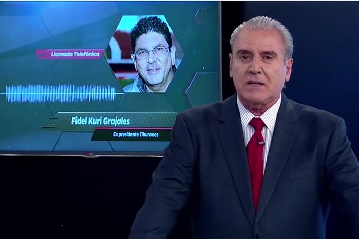 La pelea en vivo entre Albert y Grajales
