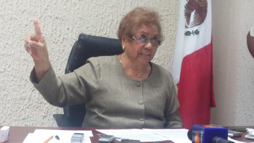 Lambertina Galeana dijo que los paristas han sido renuentes a la negociación para solucionar el conflicto.