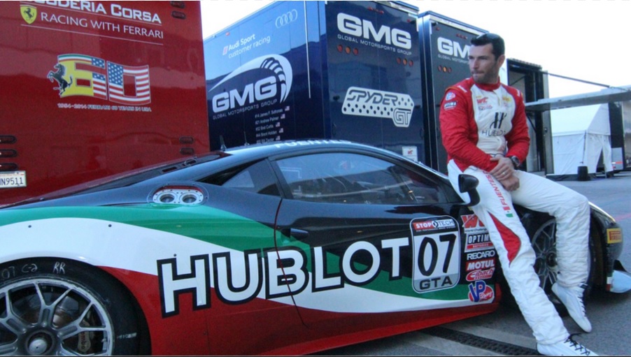 Martín Fuentes en la Pirelli World Challenge