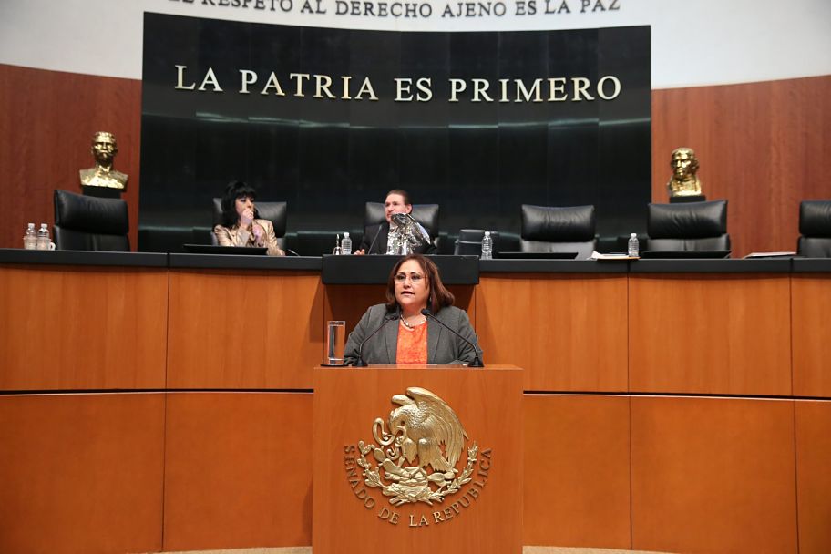 Silvia Garza, senadora por Coahuila de la fracción del PAN