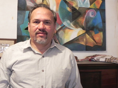 El investigador José Alberto Rodríguez Ramírez. 