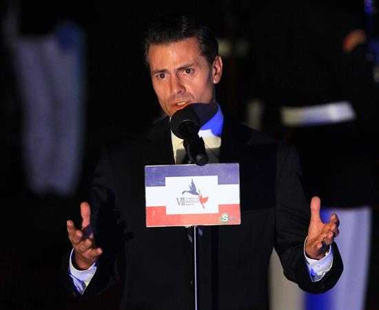 El presidente Enrique Peña Nieto arribó a Panamá.