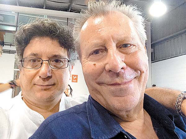 Jaime Chabaud y Mauricio Kartun.