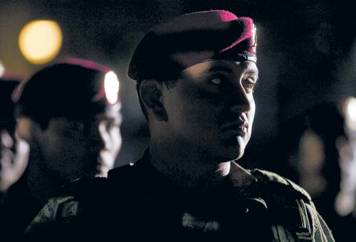 La Iglesia Católica calcula que 83 por ciento de los 180 efectivos del Ejército son católicos.