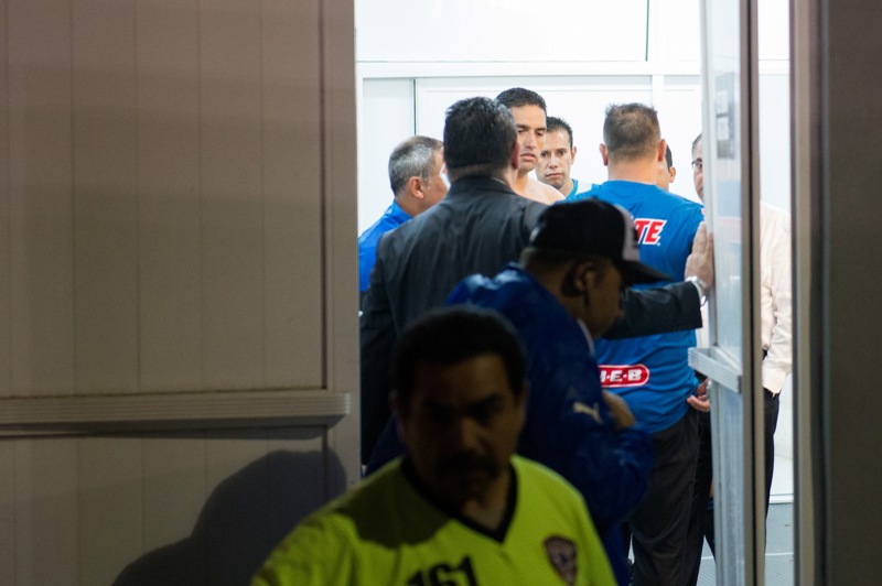 Mohamed encaró a García Orozco en los vestidores
