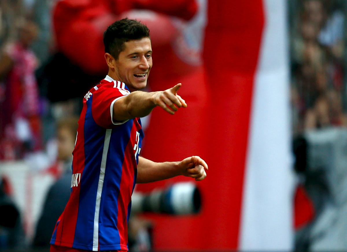 Robert Lewandowski fue el héroe del partido 