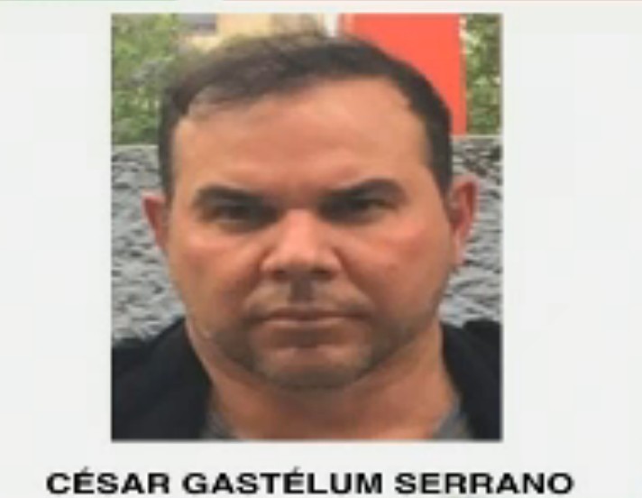 El comisionado Nacional de Seguridad informó sobre la detención de César Gastélum Serrano en Cancún, Quintana Roo.