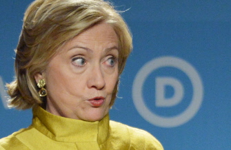 Hillary Rodham Clinton, ante el Comité Nacional Demócrata para el Liderazgo de la Mujer, en Washington, el pasado 19 de septiembre