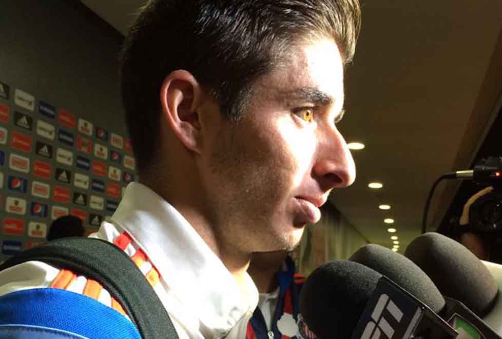 Isaac Brizuela indica que los buenos resultados están incrementando la confianza tanto en el grupo como en su persona. 