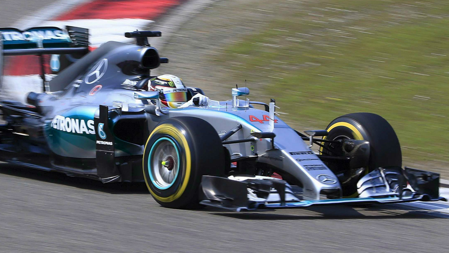 Lewis Hamilton, piloto británico de Mercedes