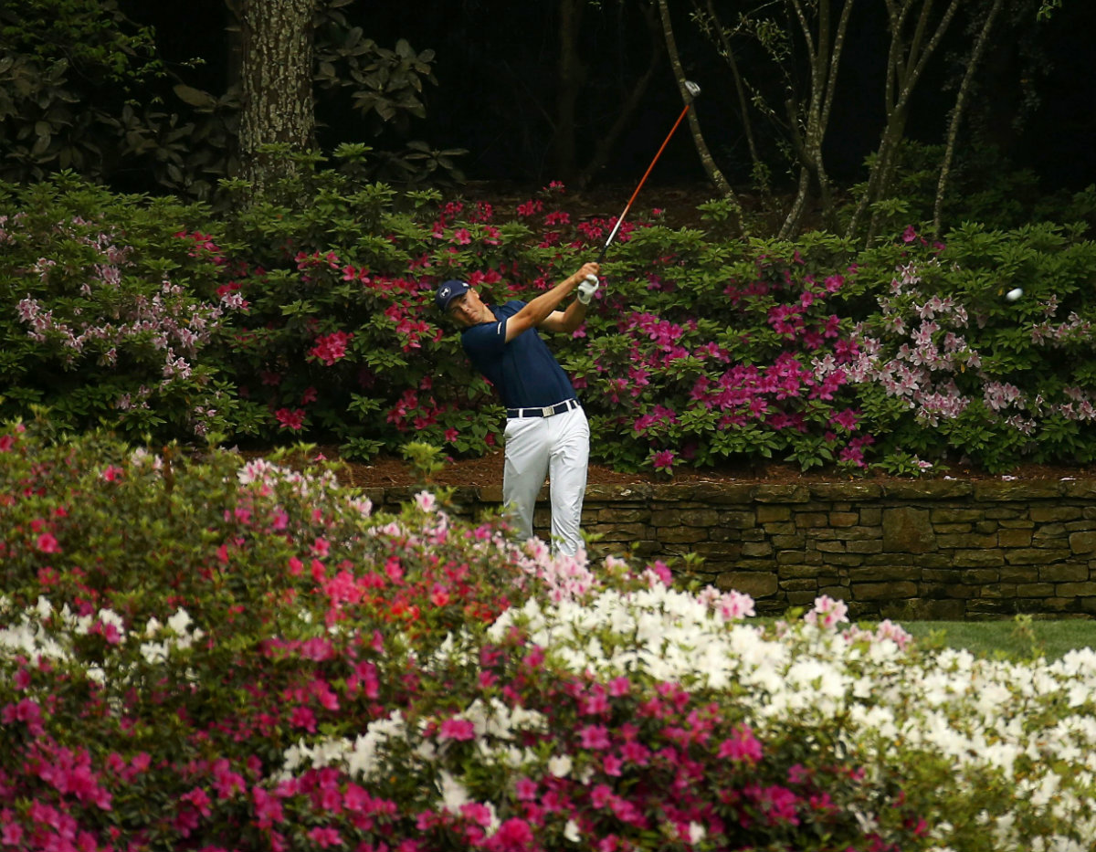 Spieth en el Masters de Augusta 