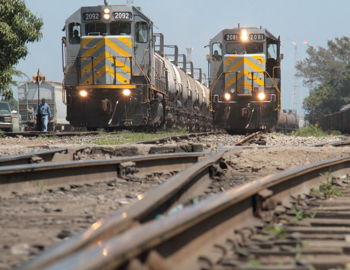 Actividad ferroviaria.